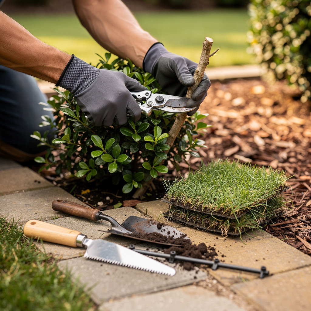 PARRA'S LANDSCAPING & TREE SERVICES team providing expert landscaping and tree care in Palatine, IL